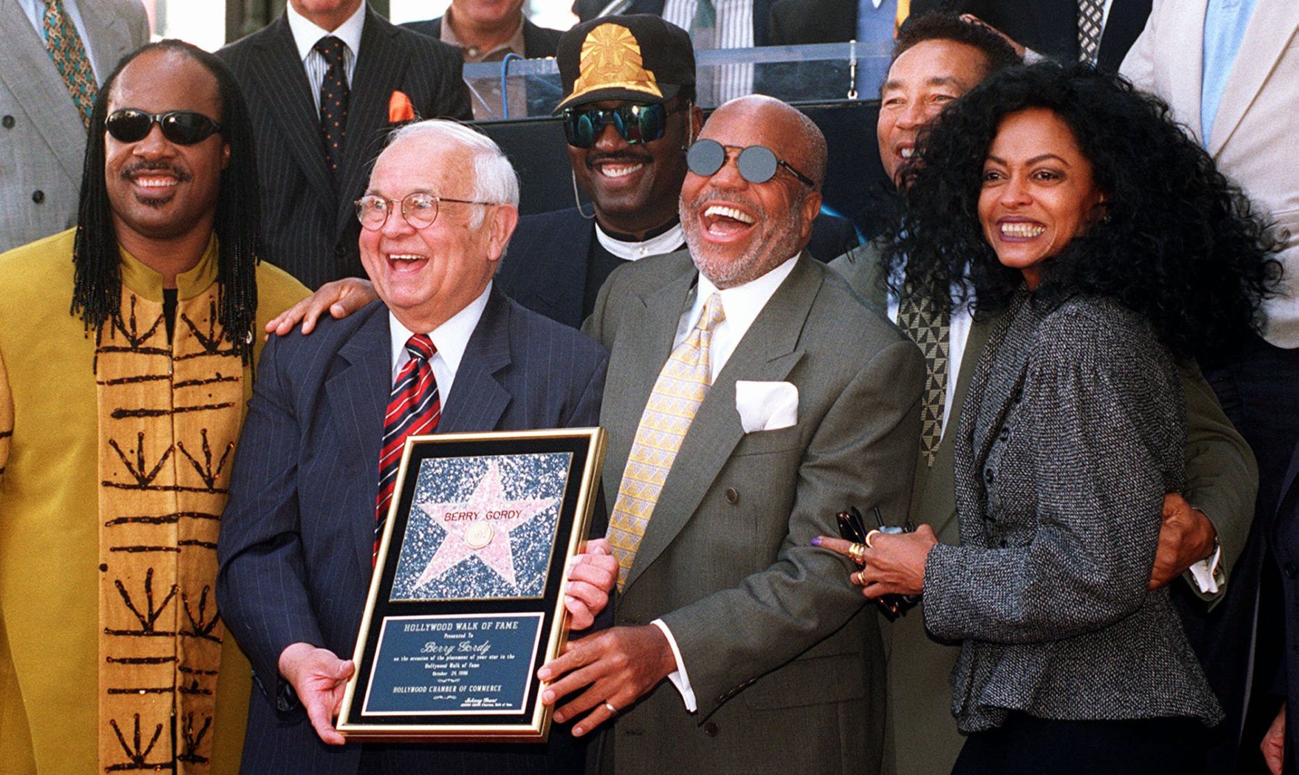 1996: Hollywood Walk of Fame